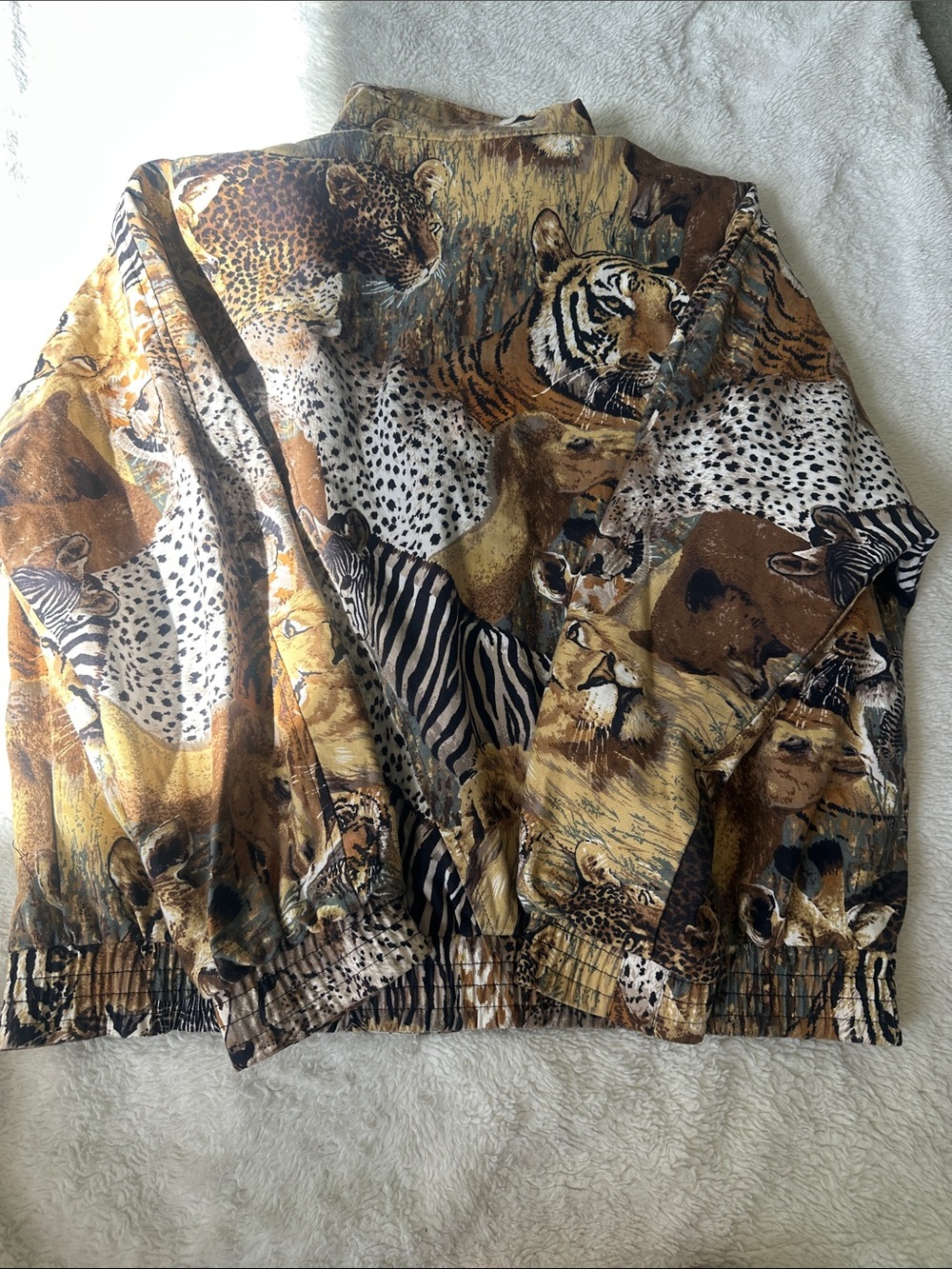 90s animal print jacket - Picture 5 of 6
